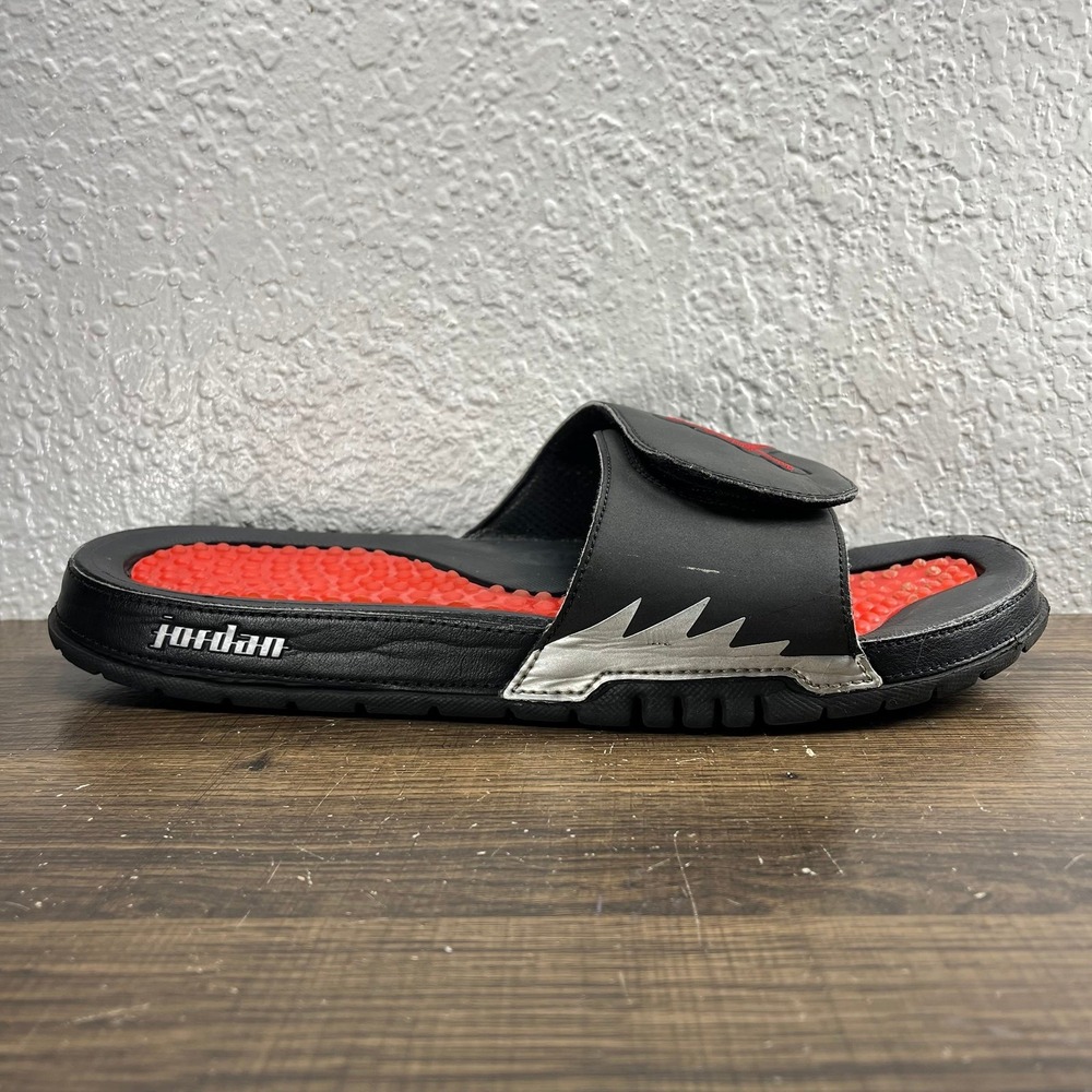 Air Jordan Hydro 5 Retro Men's Black Sandals - Men's Size 11